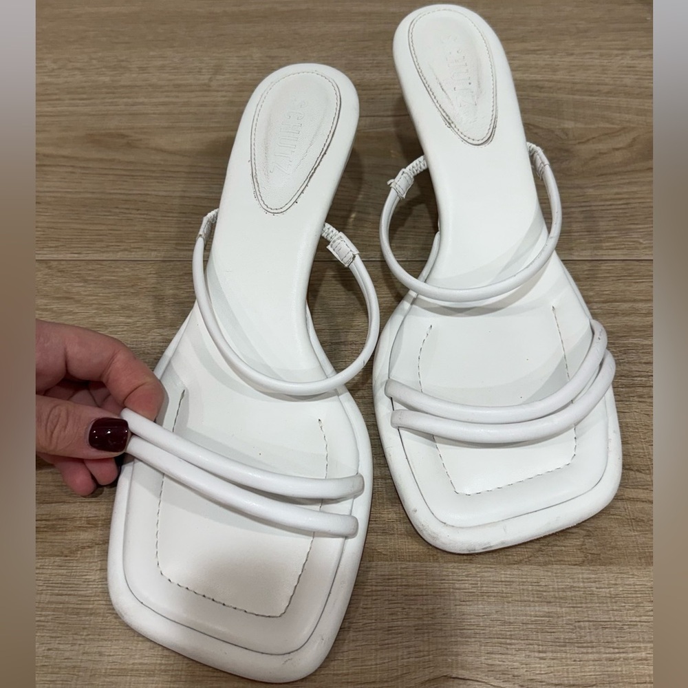 SCHUTZ White Women's Sandals